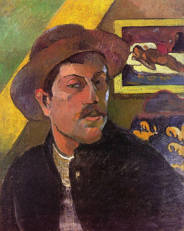 Paul Gauguin Self Portrait    1 France oil painting art